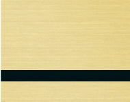 Matte Euro Gold/Black Acrylic