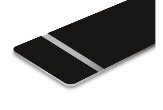 Flex Matte Black/Silver-Adhesive-12x24x020