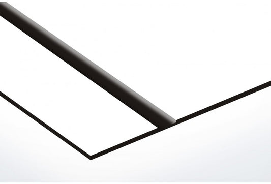 FLEX- White/Black Acrylic-Adhesive