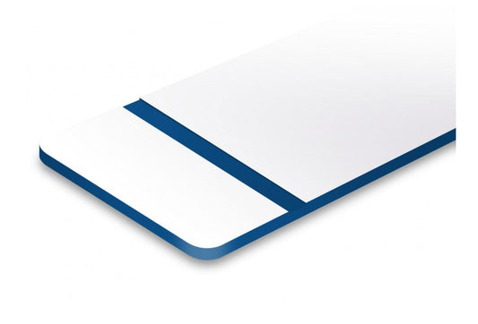 Print Receptive Matte White/Blue