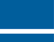 Matte Blue/White Acrylic