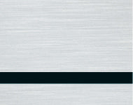 Matte Brushed Aluminum/Black Acrylic